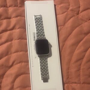 COPY - Apple Watch with Silver Band series 5 44mm